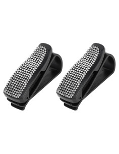 Soporte para Gafas de Sol Hihaha para Visera de Coche Blanco - 2 Pcs