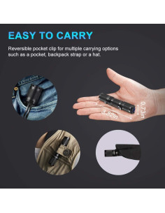 Linterna LED LUMINTOP Herramienta AA2.0 Nichia 650 Lúmenes 2