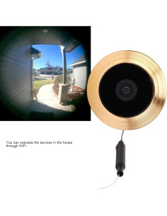 Cámara de Mirilla de Puerta Inteligente Yunseity 1080P 2