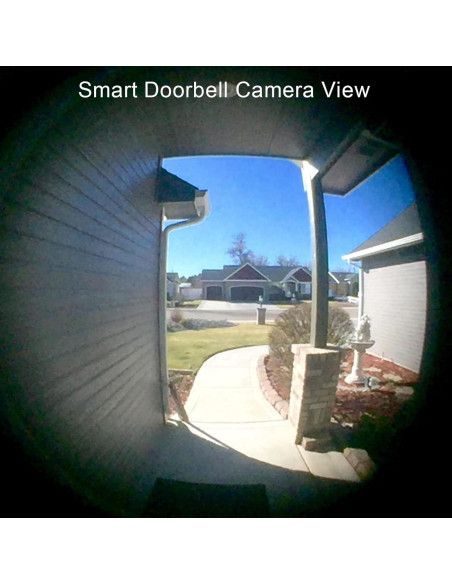 Cámara de Mirilla de Puerta Inteligente Yunseity 1080P