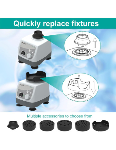 Mezclador Vortex Mini SWDTLAB M3 Sin Pantalla LED 400-3000rpm