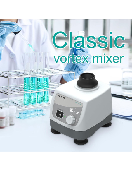 Mezclador Vortex Mini SWDTLAB M3 Sin Pantalla LED 400-3000rpm