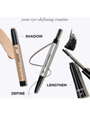 Lápiz de Cejas IT Cosmetics Brow Power - Rubio Universal - Larga Duración