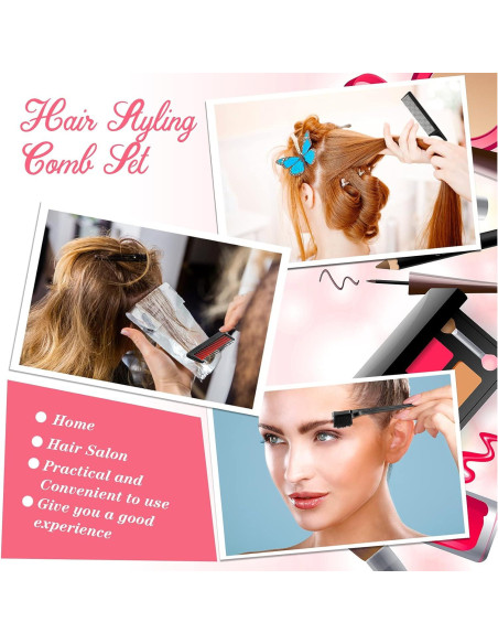 Juego de Cepillos para el Cabello 15 Piezas Nuenen - Negro y Madera