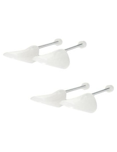 2 Pares de Árboles de Zapatos Estiradores UPSTORE Transparentes
