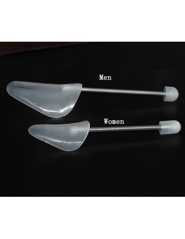 2 Pares de Árboles de Zapatos Estiradores UPSTORE Transparentes