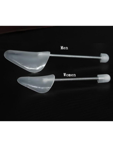 2 Pares de Árboles de Zapatos Estiradores UPSTORE Transparentes