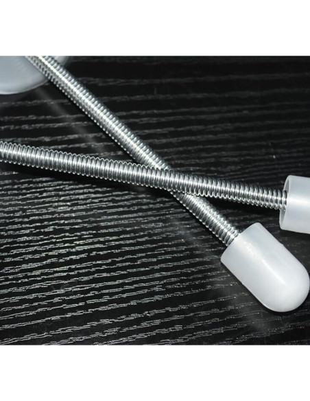 2 Pares de Árboles de Zapatos Estiradores UPSTORE Transparentes