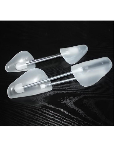 2 Pares de Árboles de Zapatos Estiradores UPSTORE Transparentes