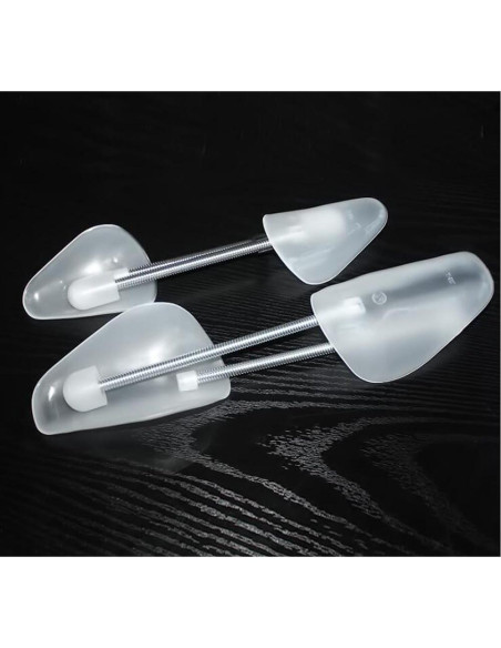 2 Pares de Árboles de Zapatos Estiradores UPSTORE Transparentes