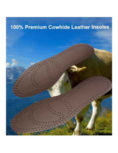 Plantillas de Cuero Bellcon para Hombres 9 M US - 2 Pares 2