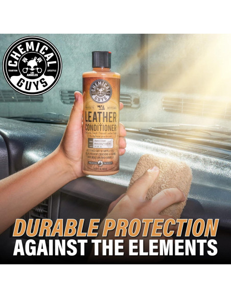 Kit de limpieza y acondicionador de cuero Chemical Guys HOL303, 9 piezas