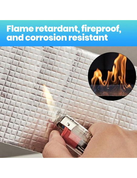 Cinta Butílica ADHES Impermeable 50mm x 5m para Reparación