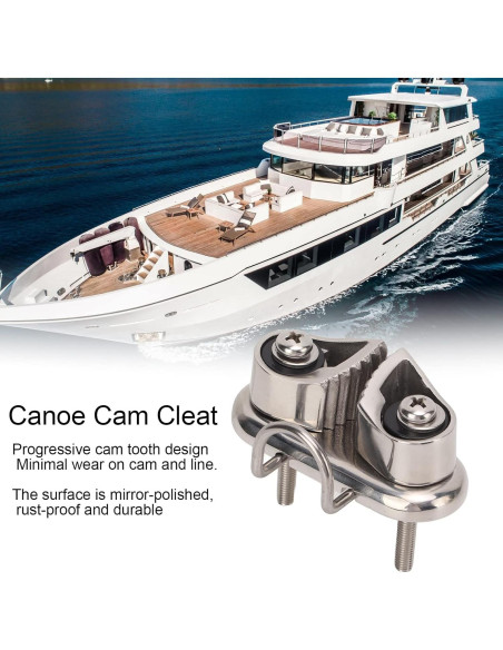 Cleat de Barco Aramox Acero Inoxidable 316 para Cuerda 10mm