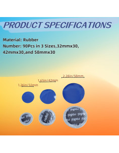 Kit de Parche para Neumáticos BOZHENYULEI 91 Piezas 2