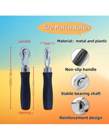 Kit de Parche para Neumáticos BOZHENYULEI 91 Piezas