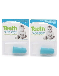 Cepillo de Dientes Suave para Bebés Tiny Laclede - 2 Piezas