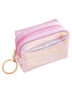 Monedero de Mujeres AdiStylinno Rosa Brillante 9x7x5 cm