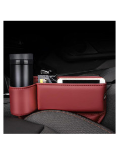 Organizador Rellenador de Espacio Sylvil para Asientos - Rojo Vino