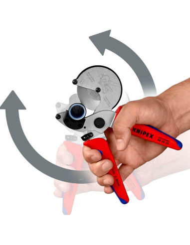 Cortadora de Tubos KNIPEX 90 25 25 para Plásticos y Aluminio