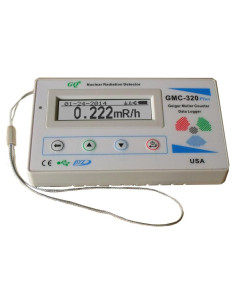 Contador Geiger GQ GMC-320 Plus Digital con Grabador de Datos
