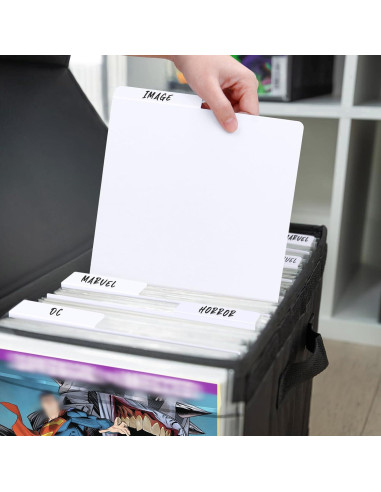 Separadores de Cómics Leyzan, Paquete de 100, 28.6x18.4 cm
