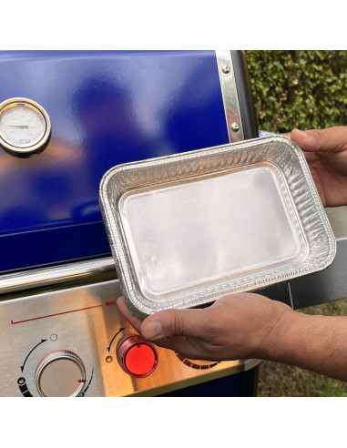 Bandejas de Goteo Desechables Matchwaves para Grill Weber 20 Pcs