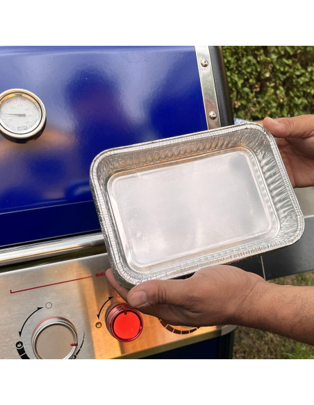 Bandejas de Goteo Desechables Matchwaves para Grill Weber 20 Pcs