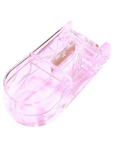 Cortador de Pastillas Rosa Calsgkspray con Almacenamiento