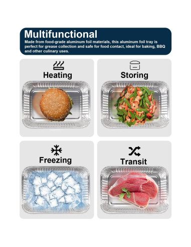 Bandejas de Goteo Desechables Matchwaves para Grill Weber 20 Pcs