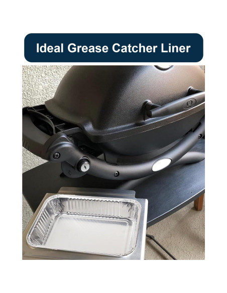 Bandejas de Goteo Desechables Matchwaves para Grill Weber 20 Pcs