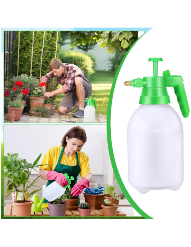 Nuogo 3 Pulverizadores Manuales de Jardín 1L Verde