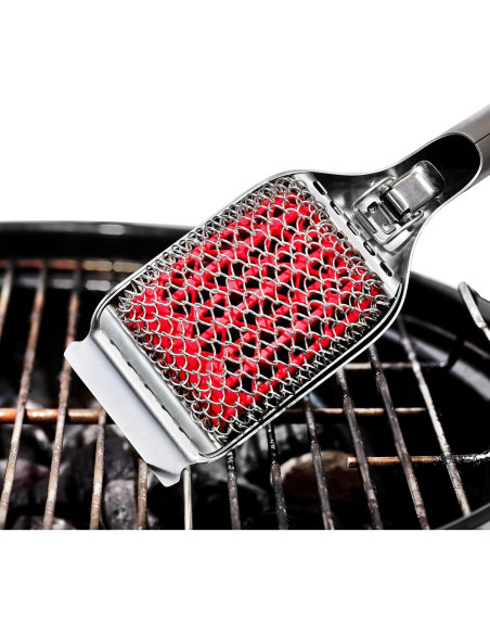 Cepillo de Parrilla OXO Good Grips Acero Inoxidable 20 cm