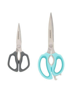 Tijeras de Cocina 4 en 1 Farberware Comfort Grip - 2 Piezas