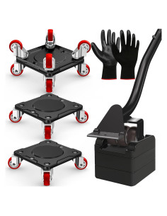 Carretilla de Muebles WOUOW con Elevador y Ruedas 499 kg