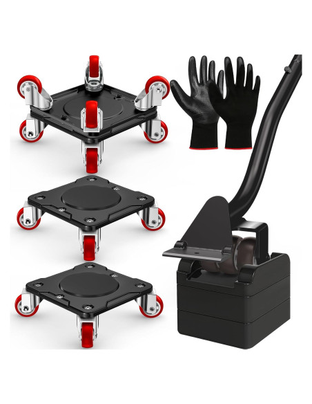 Carretilla de Muebles WOUOW con Elevador y Ruedas 499 kg