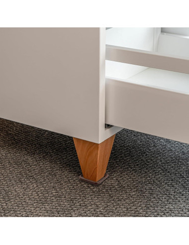 Deslizadores de Muebles Geesatis 8 Pcs 7.87x7.87cm Reutilizables