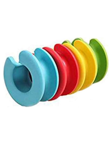 Ganchos de Percha de Silicona Antideslizantes Esowemsn - 6 Piezas