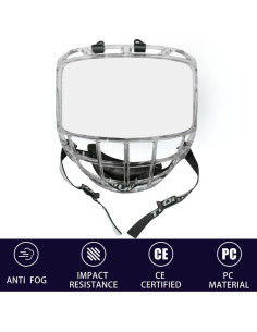 Escudo Completo de Hockey TronX S980 JR Anti-Rayas y Anti-Vaho 2