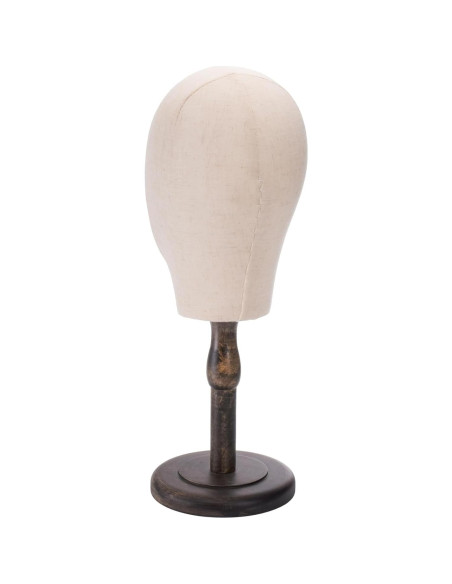 Cabeza de Maniquí Peohud 21" Lienzo con Soporte Madera