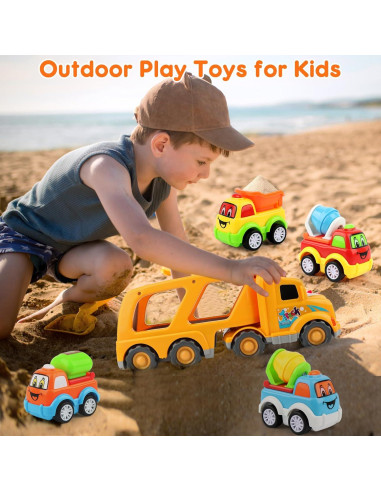 Camión de Construcción Juguete Nicmore 5 en 1 para Niños