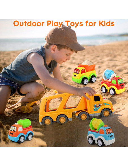 Camión de Construcción Juguete Nicmore 5 en 1 para Niños