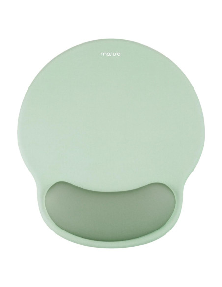 Almohadilla Ergonómica para Mouse MOSISO Verde Antiguo 24.5x22cm