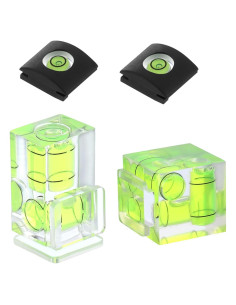 Cubiertas de Zapata Caliente PATIKIL 2 Pcs con Nivel de Burbuja