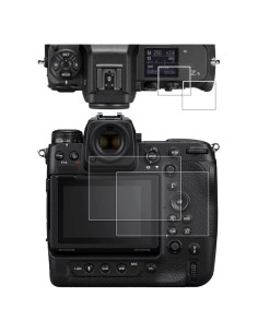 Protector de Pantalla LCD para Nikon Z9 + Cubierta de Zapata CamRebel
