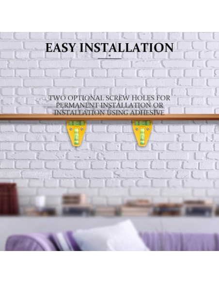 Niveladores Magnéticos para RV Lecctso - 4 Piezas, Amarillo