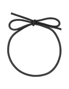 Lazos Elásticos K-Kraft 56 cm Negros para Regalos y Artesanías