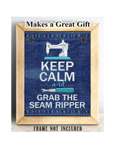 Impresión artística sin marco 11x14 - Mantén la calma - Norm Lanier 2