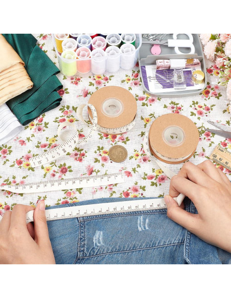 Cinta Métrica de Algodón PH PandaHall 10m 2 Estilos para Coser