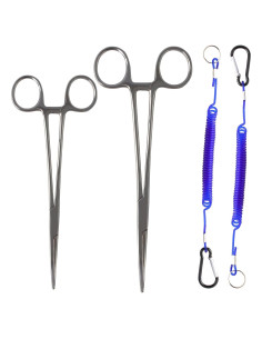 Kit de Herramientas de Pesca CASTSTRIKE - Pinzas, Tijeras y Carrete